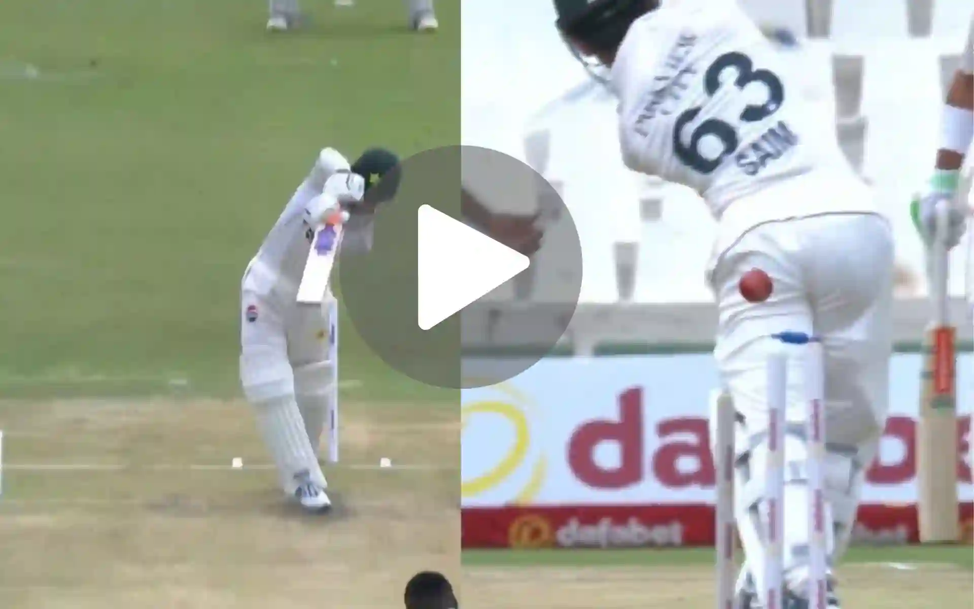 [Watch] Ball Of The Century! Rabada Cleans Up Saim Ayub With A Ripper In 1st Test